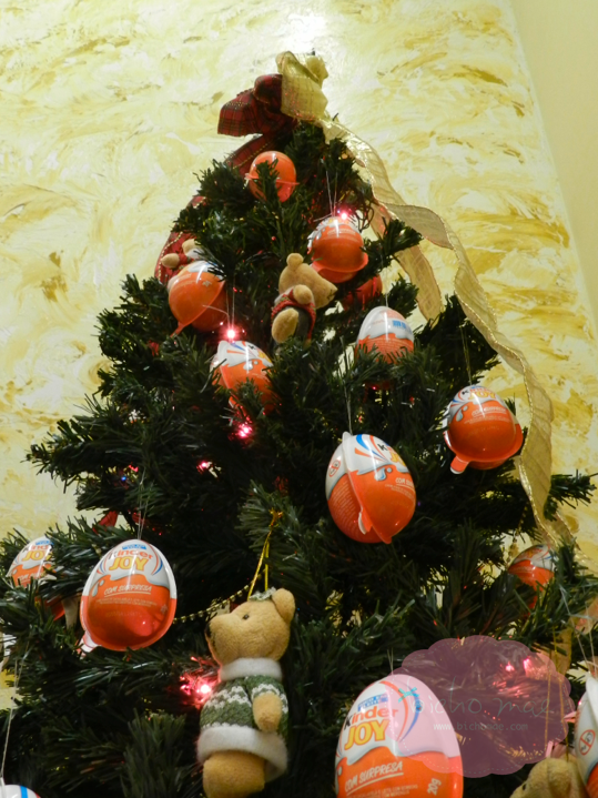 Nossa Árvore de Natal #kinderjoyvoltou
