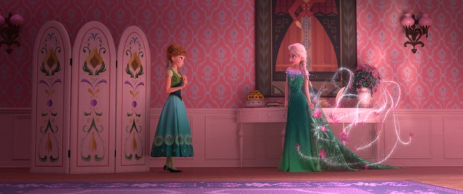 Vestidos de Anna e Elsa
