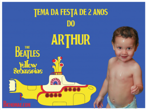 O tema do 2º aniversário do Arthur!