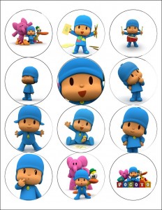 pocoyo para imprimir no Mães Brasileiras