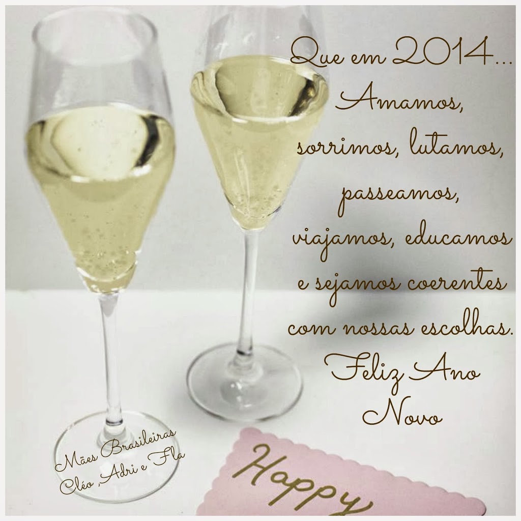 Feliz Ano Novo Mães Brasileiras