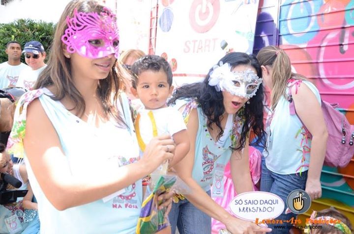 8o Encontro das Mamães de São Paulo no espaço Start-Art - Carnaval com as crianças