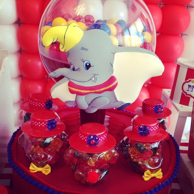 Festa de aniversário tema Dumbo