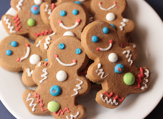 Receita de Biscoitos de Gengibre – Gingerbread Cookies