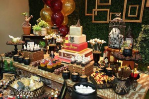 Festa de aniversário no Tema Harry Potter - Imagens