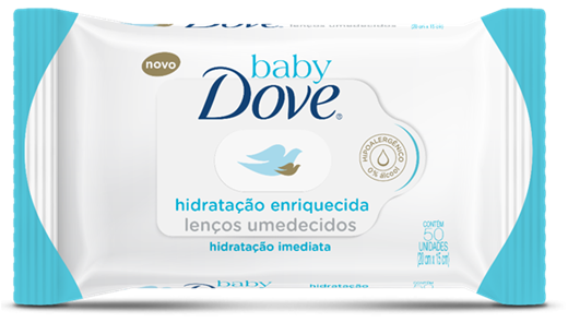 Lenços Umedecidos Baby Dove