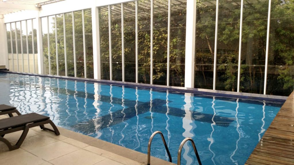 piscina termica Hotel Tauá Atibaia