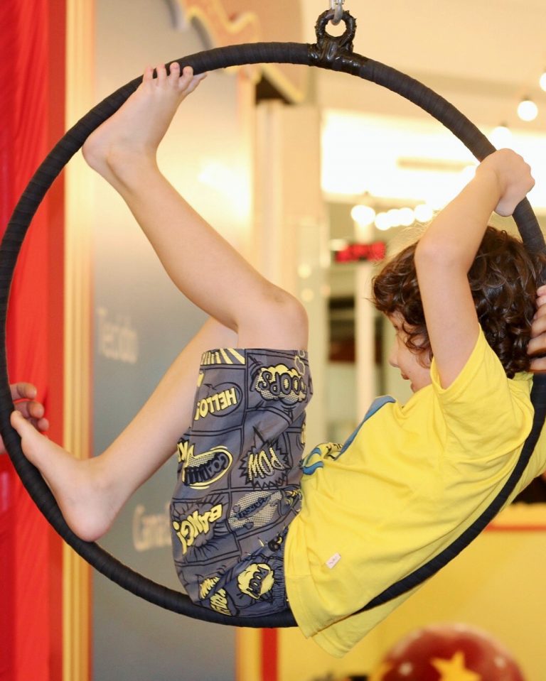 Play Circus – Oficina e espetáculos circenses no Shopping ABC Santo André