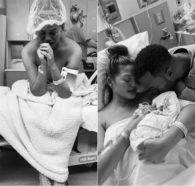 Chrissy Teigen e John Legend esperam outro bebê 22 meses depois de sofrer uma perda gestacional